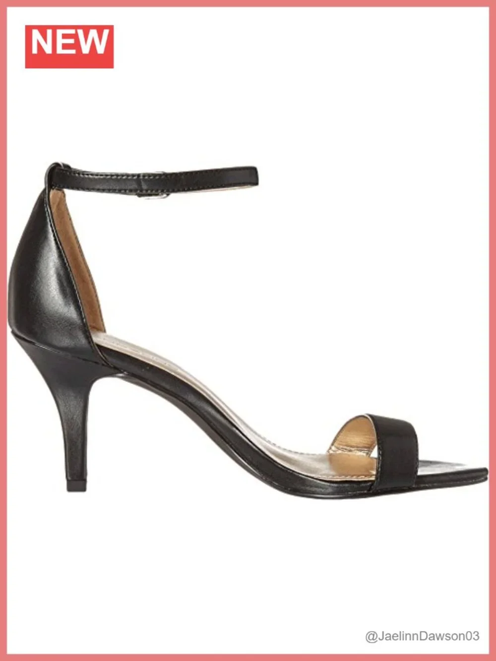 Bandolino Madia Dress Sandals Women's Heeled Sandals Black Patent Leather